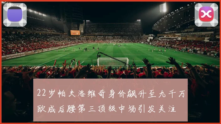 22岁帕夫洛维奇身价飙升至九千万欧成后腰第三顶级中场引发关注
